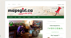 Desktop Screenshot of mapsgirl.ca