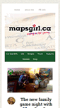 Mobile Screenshot of mapsgirl.ca